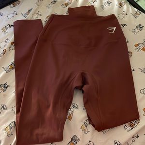 Size XS buttery soft chocolate brown Gymshark leggings